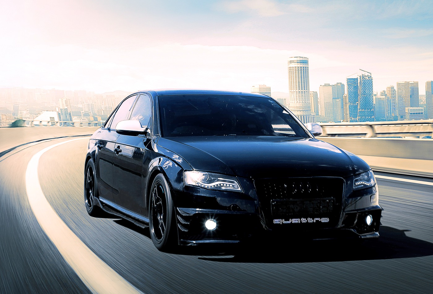 Audi S4 on Urbanlugs forged wheels